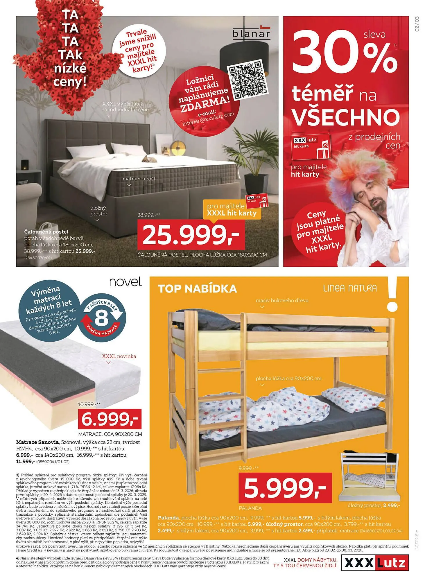 XXXLutz leták - 23. února 8. března 2026 - Page 3