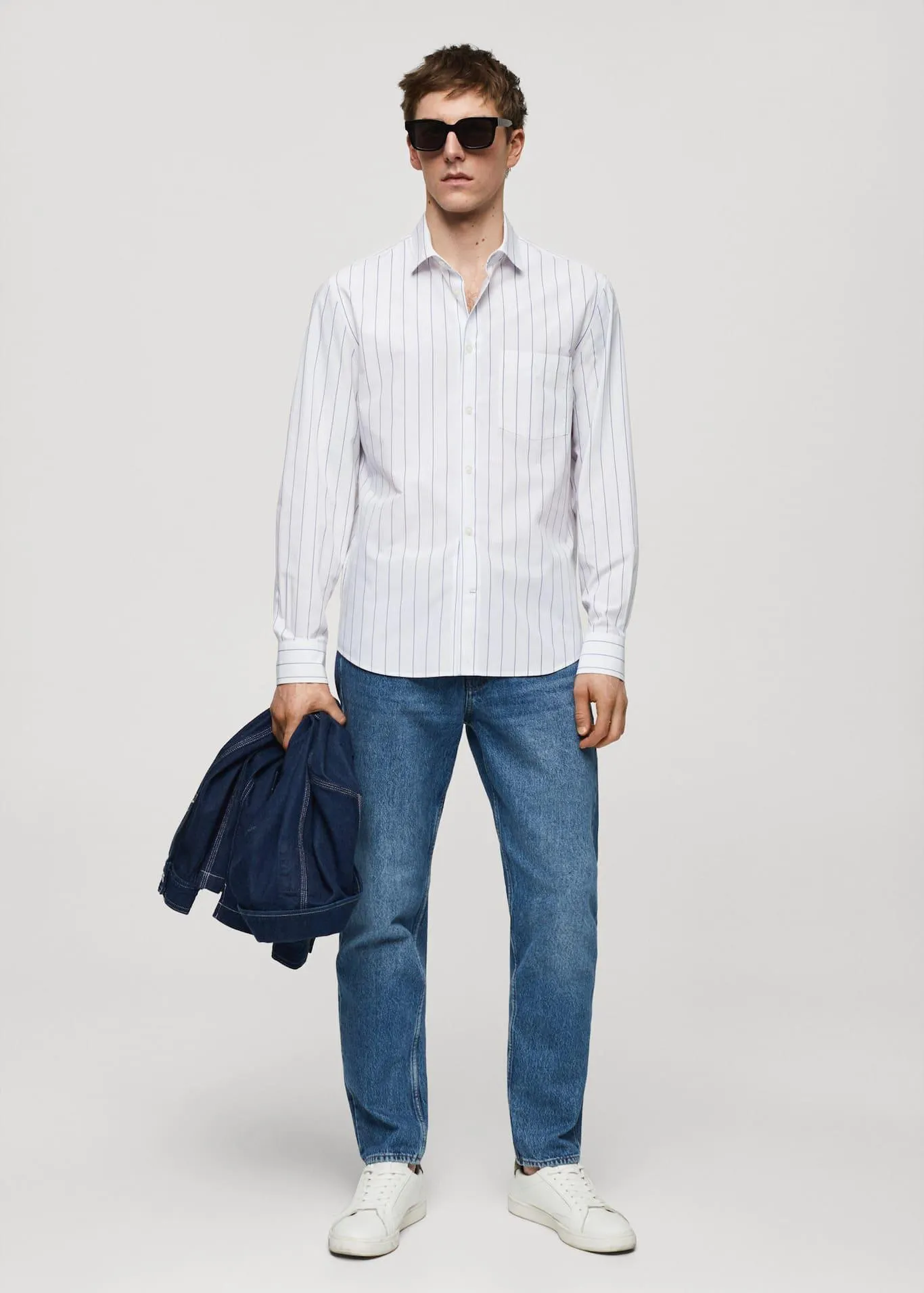 Košile classic fit s proužky