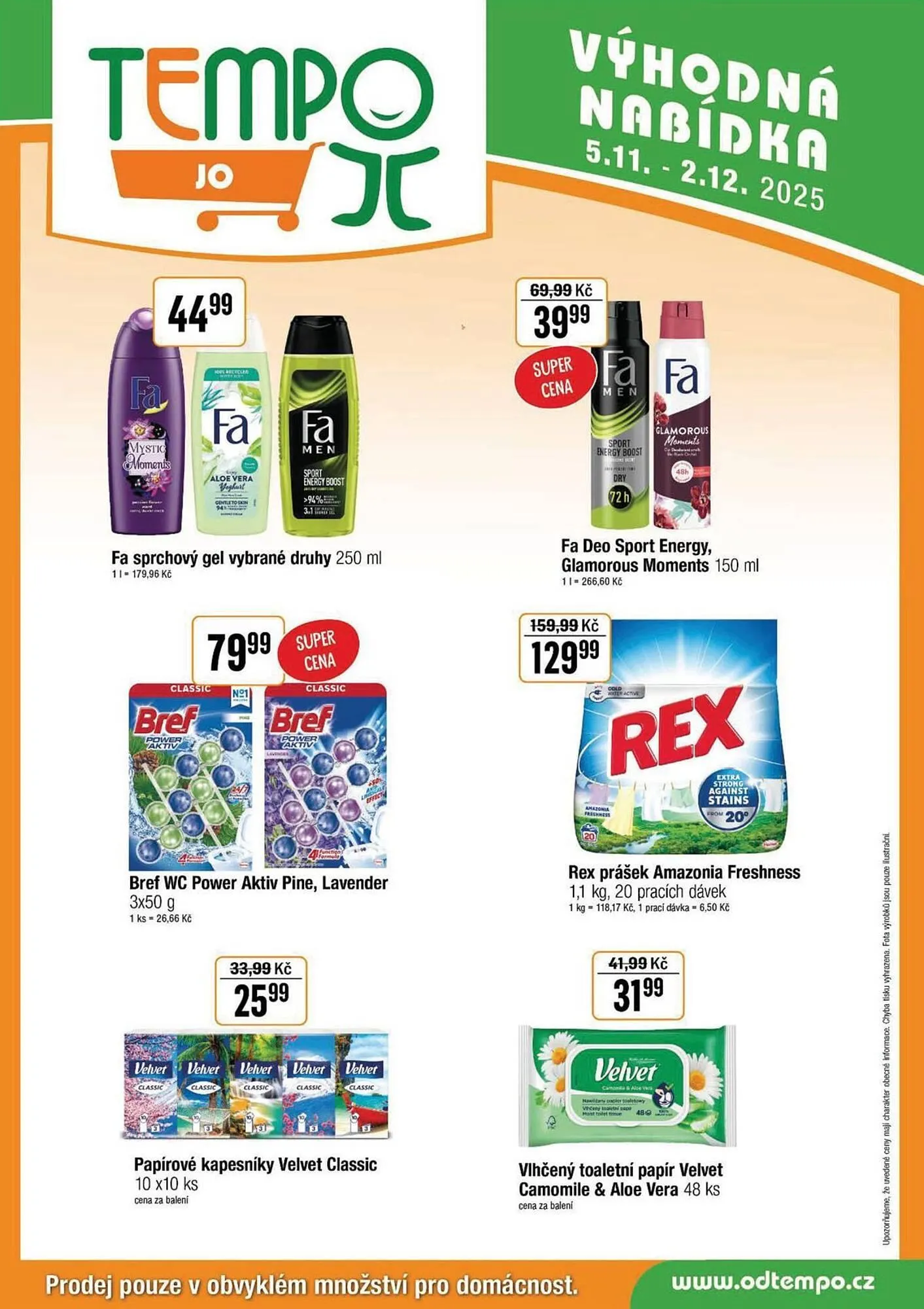 TEMPO leták - 5. listopadu 2. prosince 2025 - Page 10