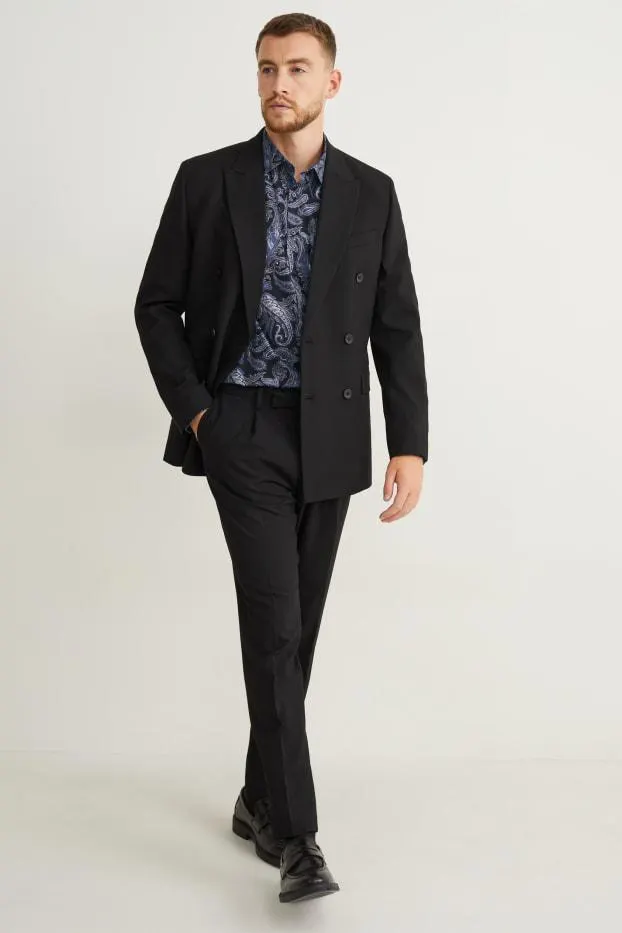 Business košile - slim fit - cutaway - snadné žehlení