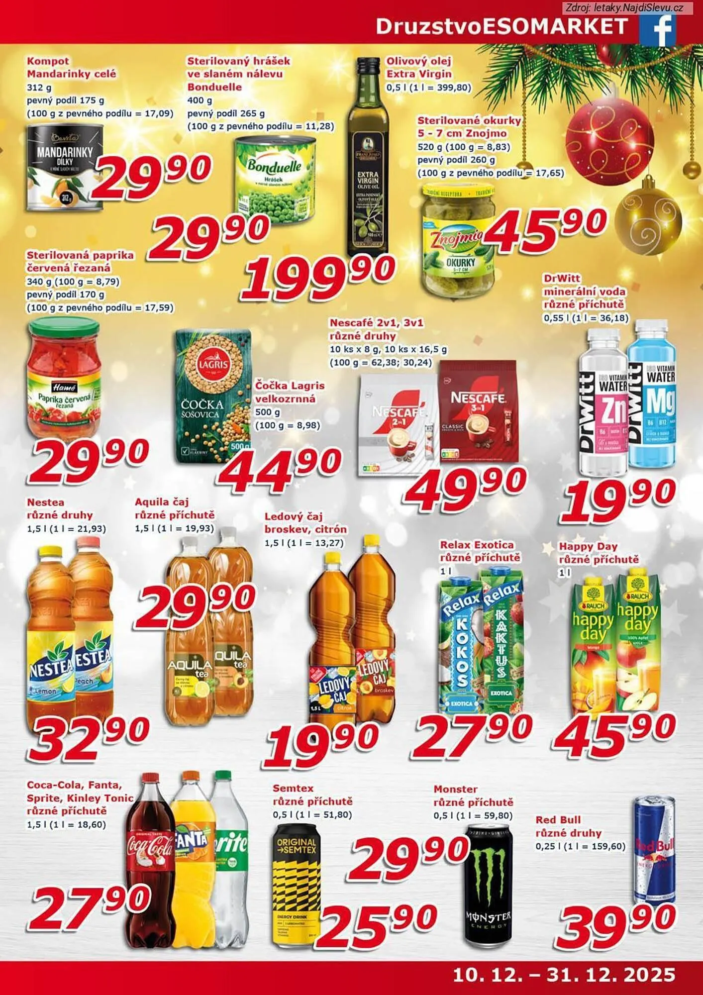ESO MARKET leták - 10. prosince 31. prosince 2025 - Page 7