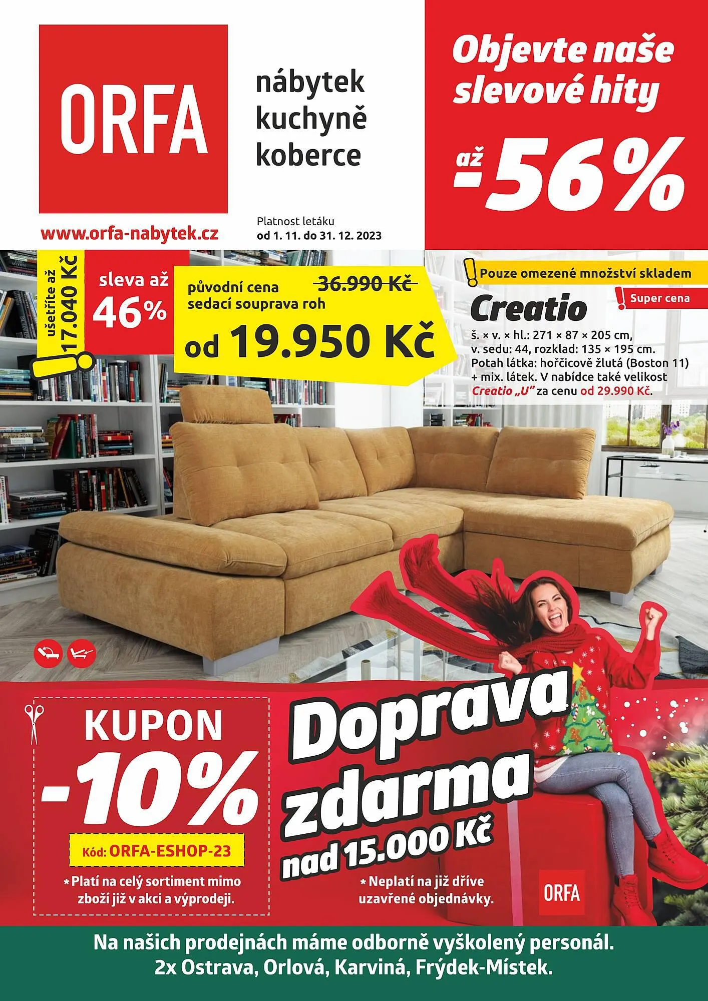 Orfa Nábytek leták - 1