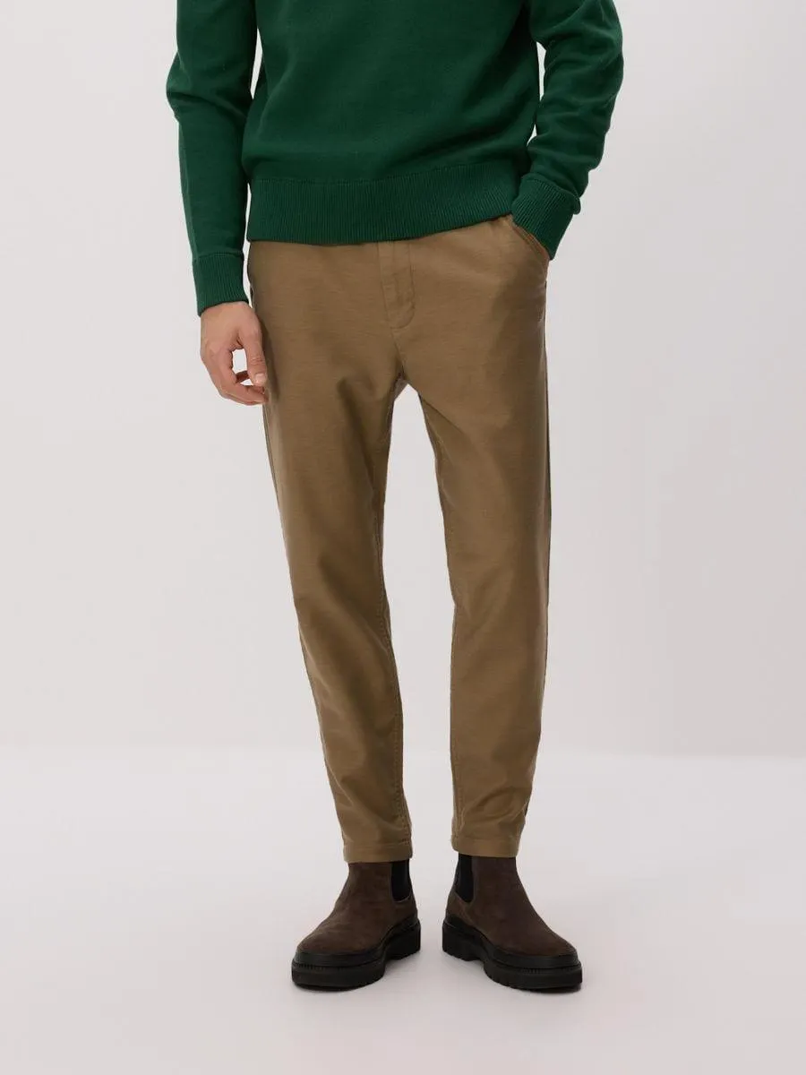 Carrot kalhoty s páskem na zavazování