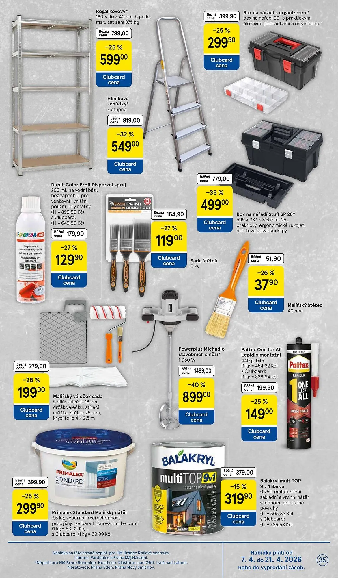 Tesco leták - 7. dubna 14. dubna 2026 - Page 35