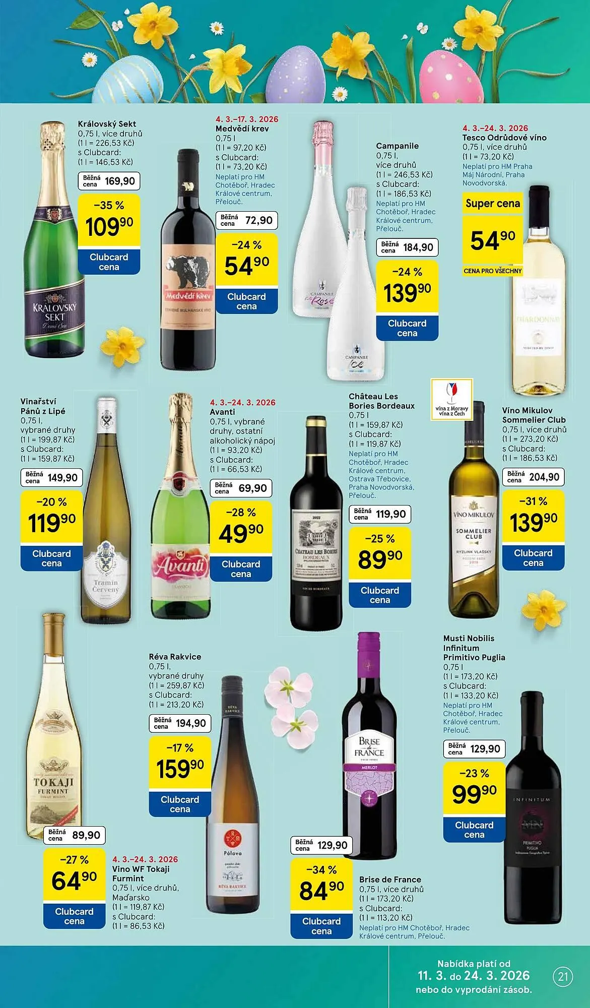 Tesco leták - 11. března 17. března 2026 - Page 21