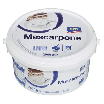 aro Mascarpone sýr 82 % chlaz. 2 kg