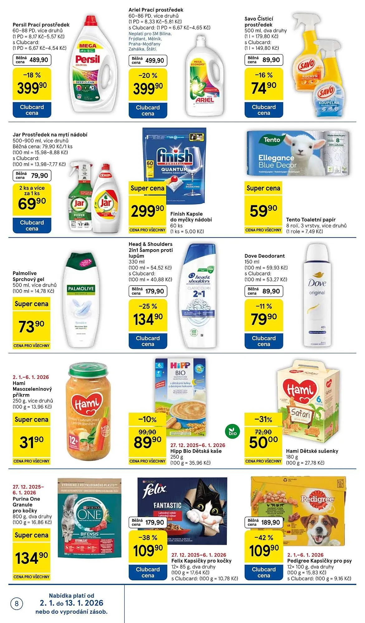 Tesco leták - 2. ledna 6. ledna 2026 - Page 8
