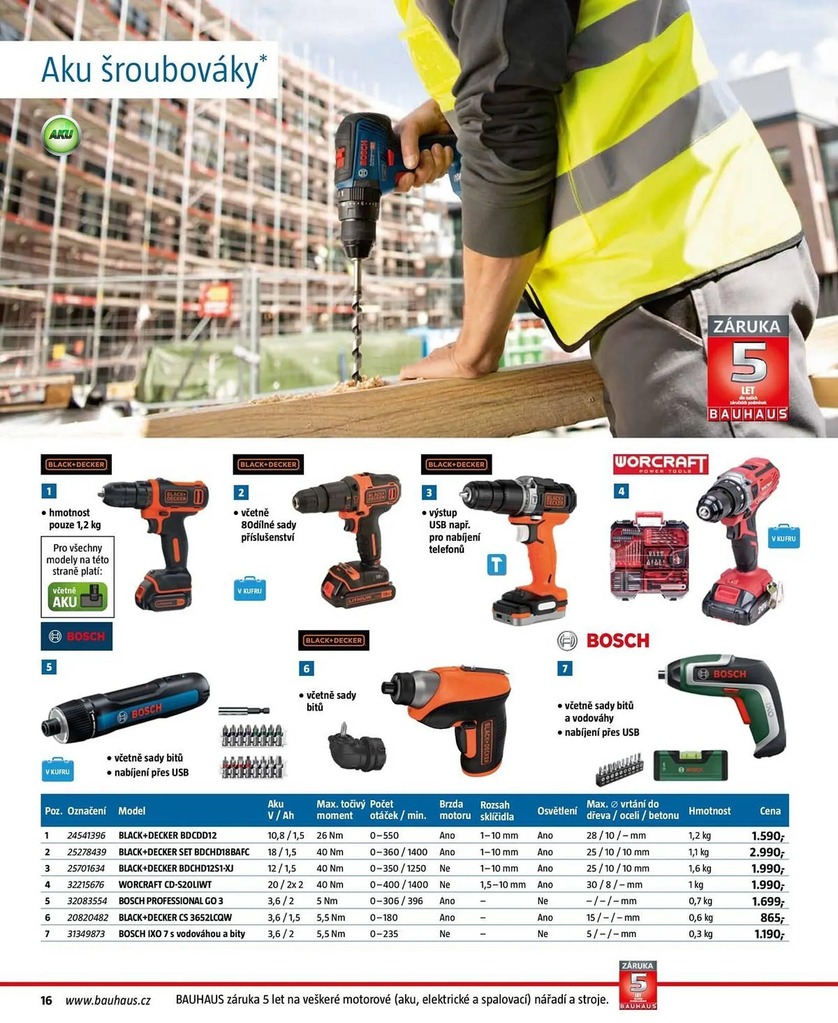 Bauhaus leták - 31. října 28. února 2026 - Page 16
