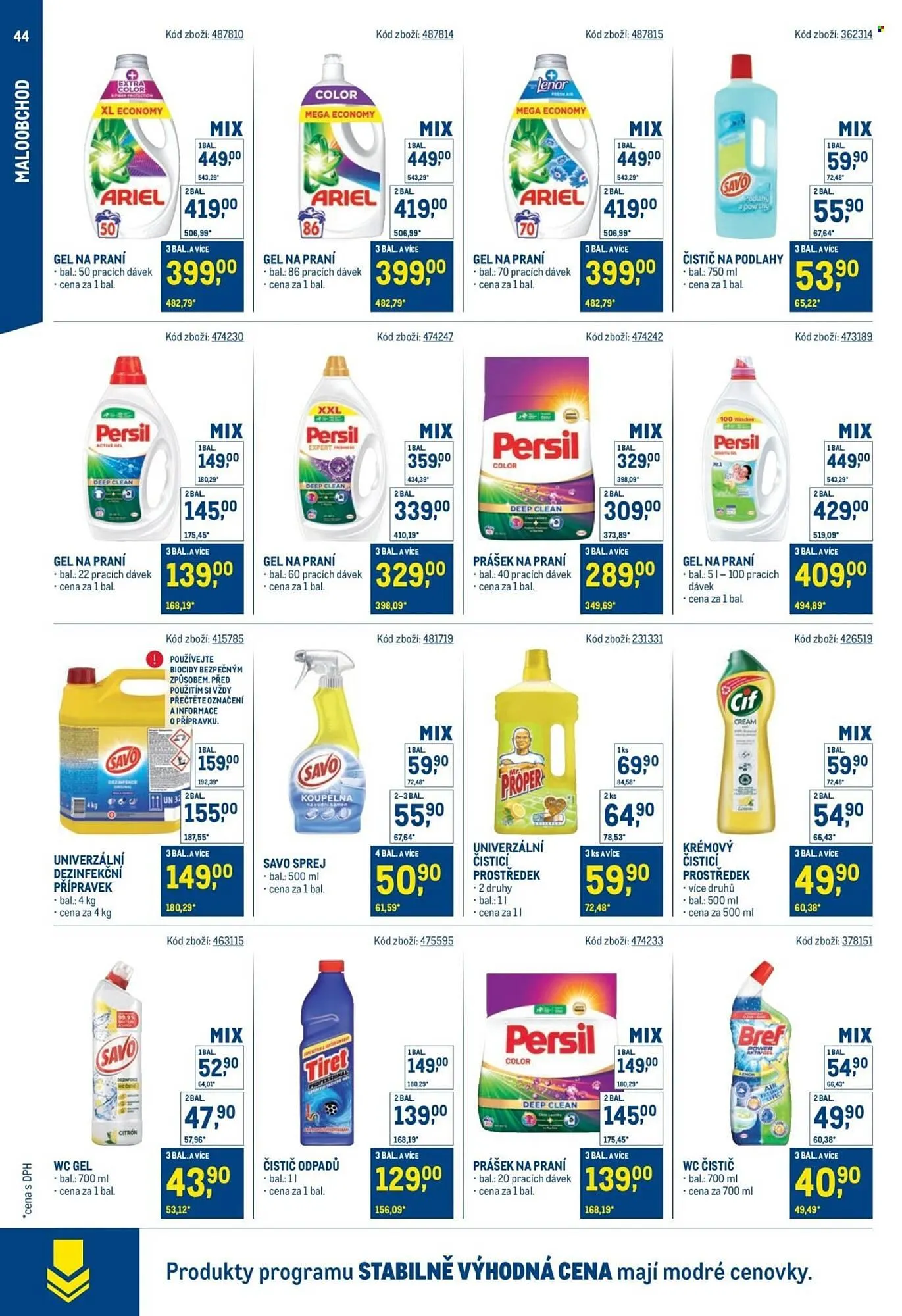 Makro leták - 24. září 18. listopadu 2025 - Page 44