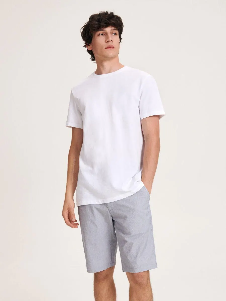 Bavlněné šortky regular fit