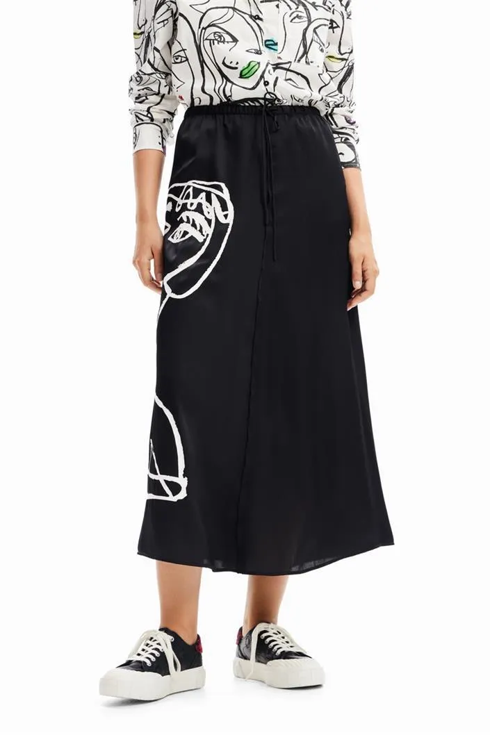 sukně Desigual Maryland negro