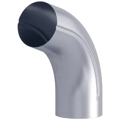 COVERNIT Pozinkované okapové koleno 72°, systém 250/80