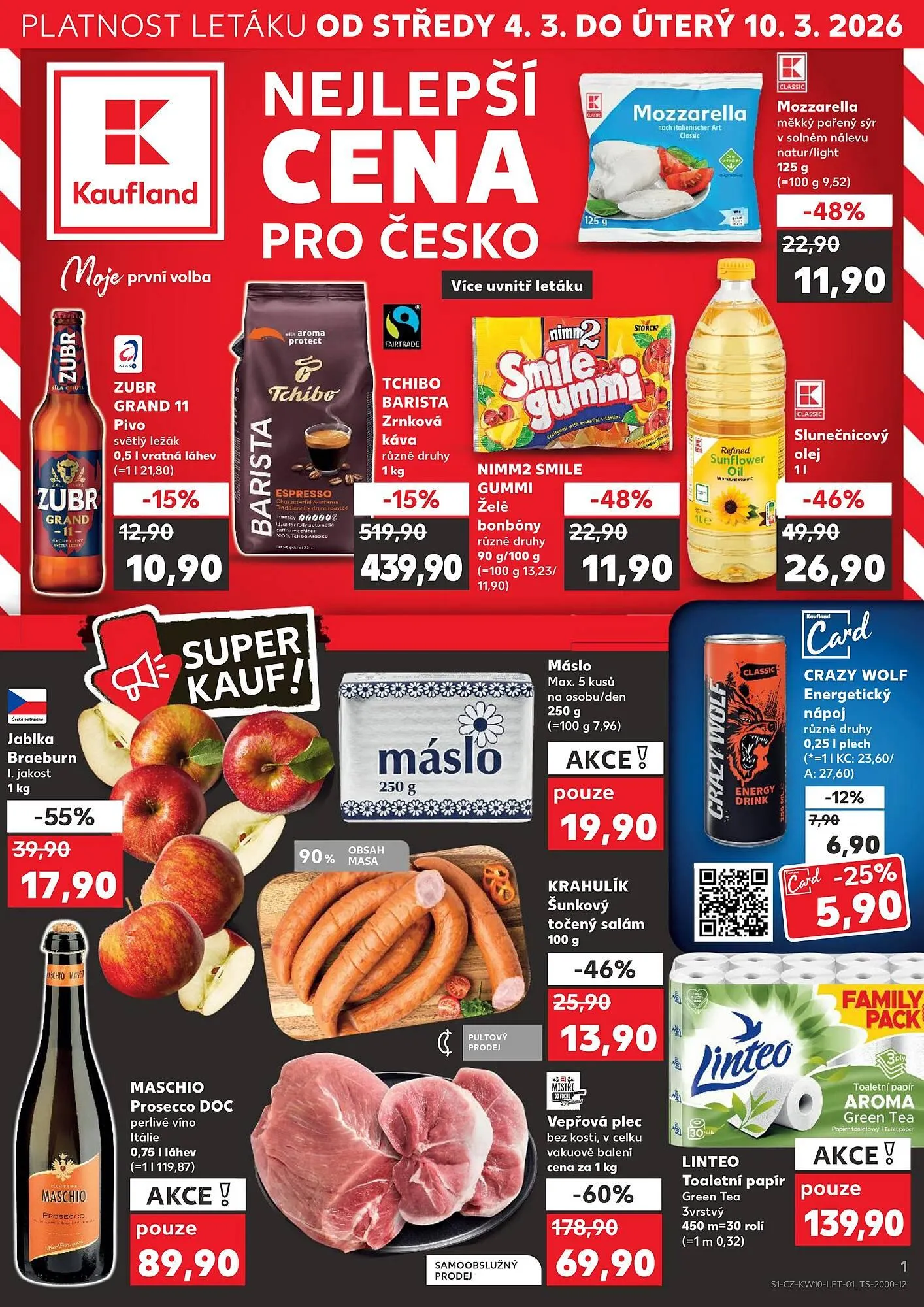 Kaufland leták - 4. března 10. března 2026 - Page 1