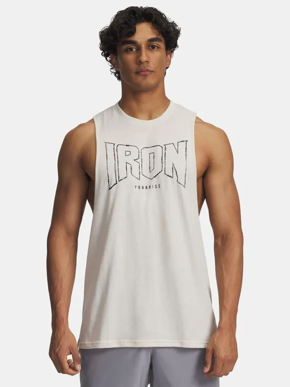 Pánské tílko Under Armour Pjt Rck Tank-BRN