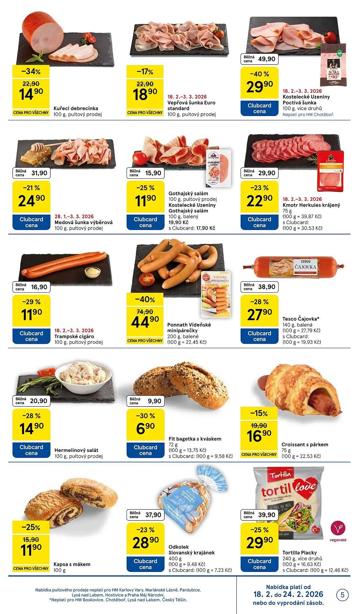 Tesco leták - 18. února 24. února 2026 - Page 5