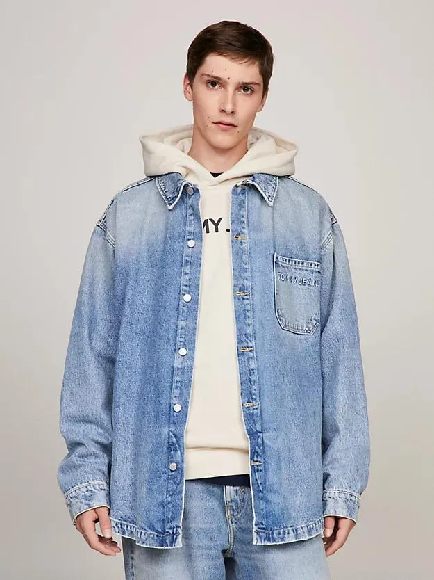 Aiden Oversized Denim Overshirt