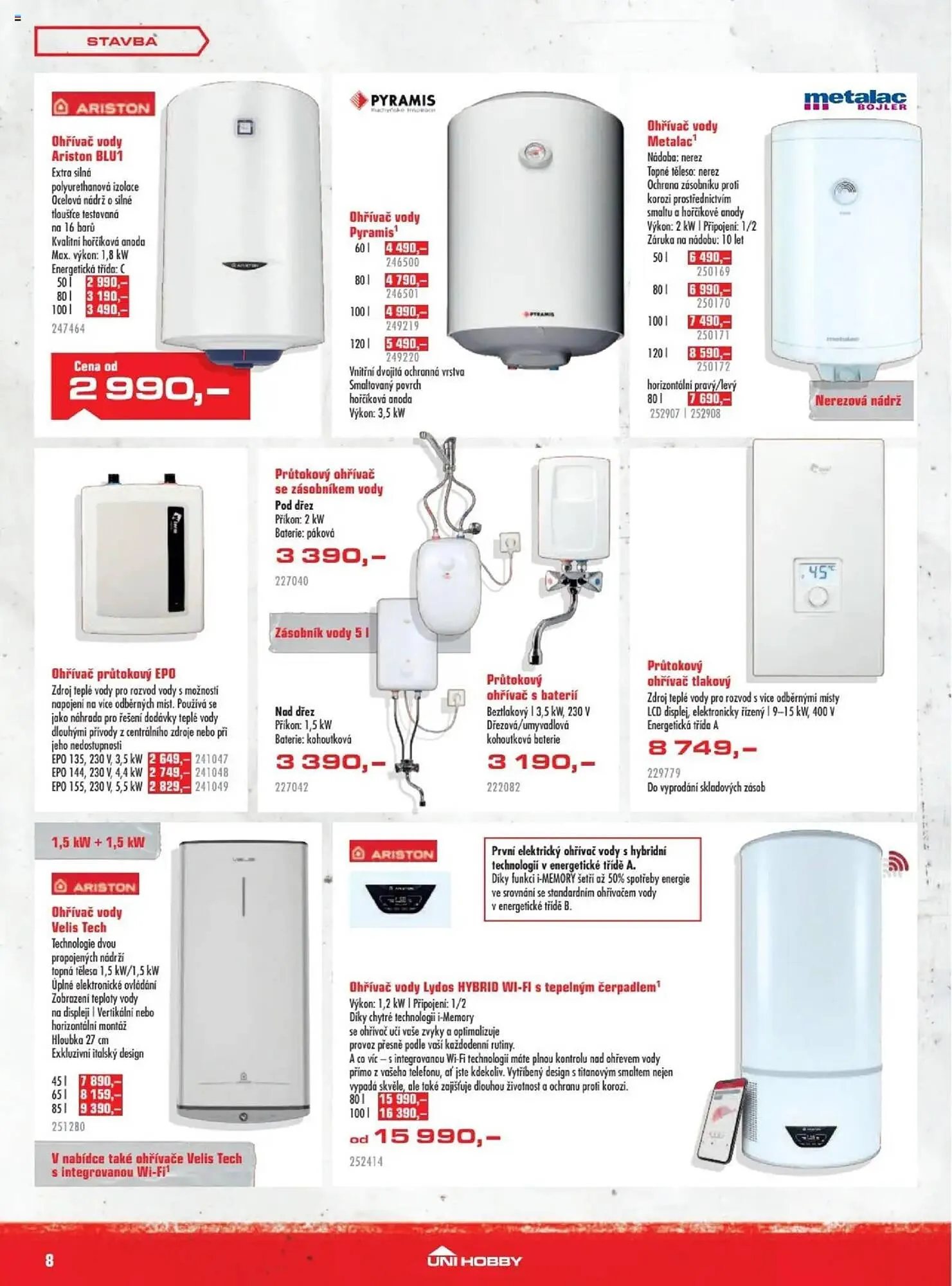 Uni Hobby leták - 2. října 26. října 2025 - Page 8