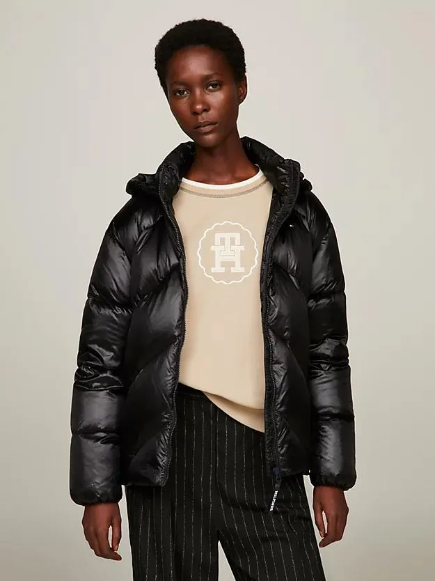 Chevron Padded Lightweight Jacket