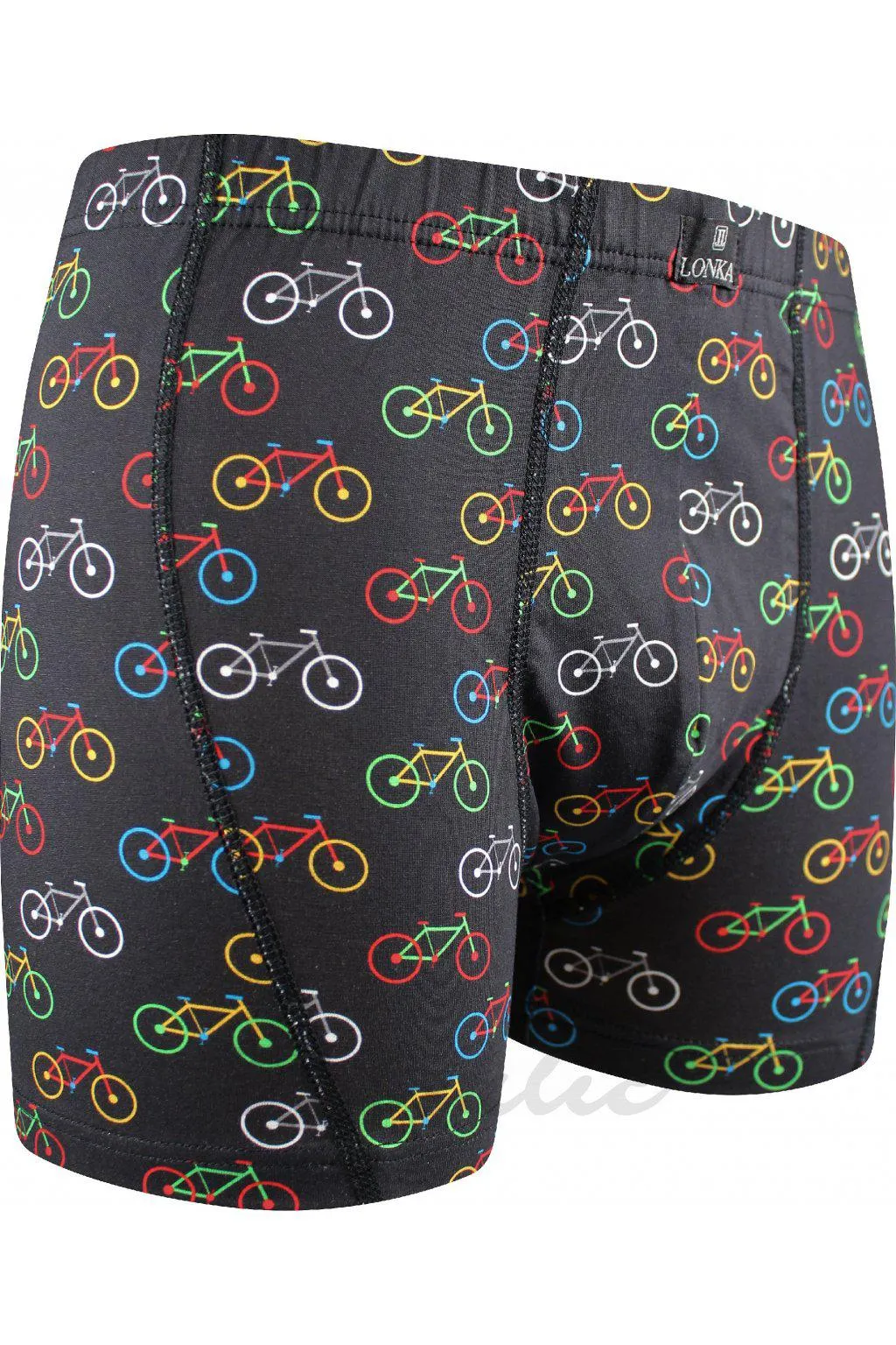 boxerky Kevin BIKE - bike/černá