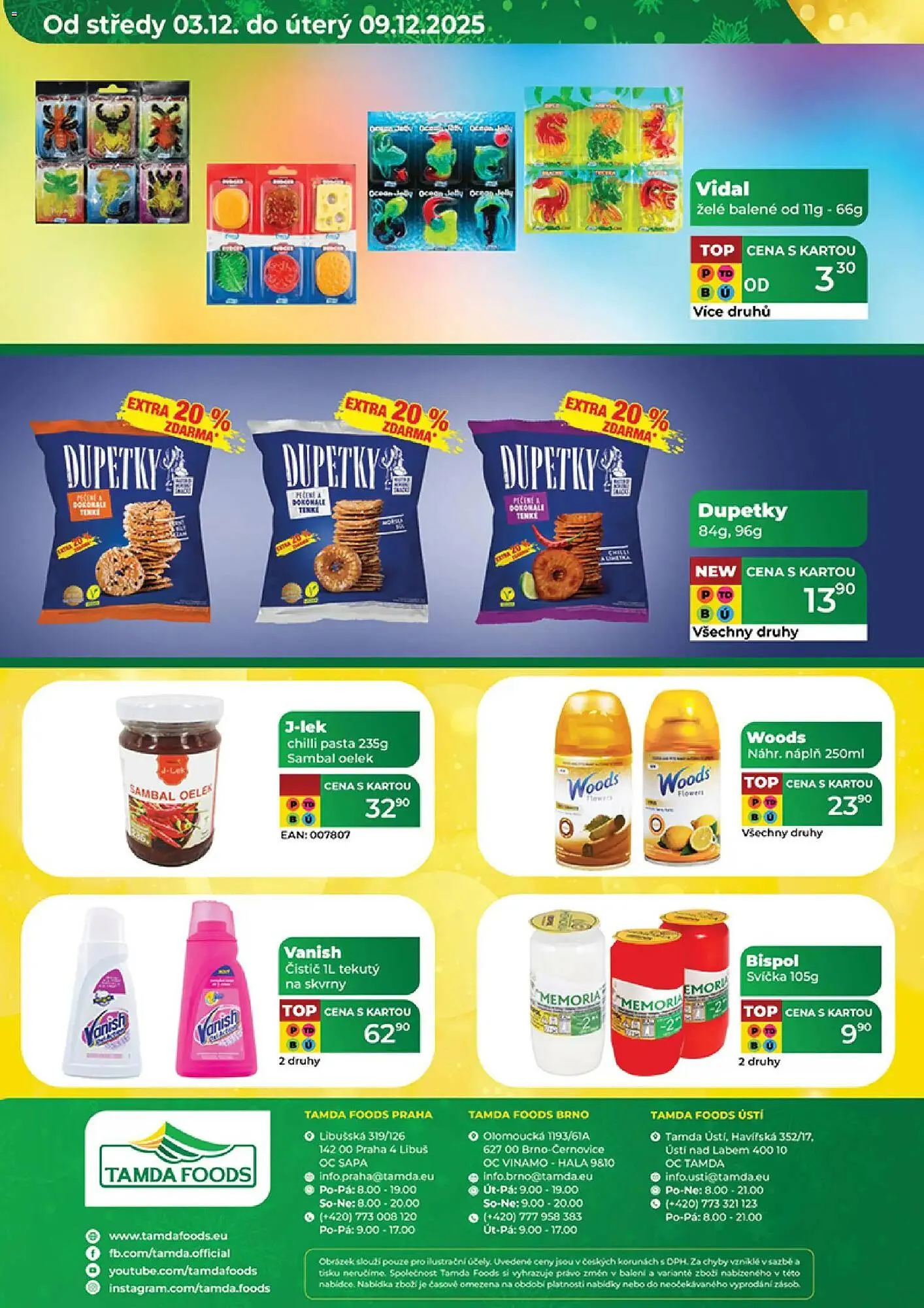Tamda Foods leták - 3. prosince 9. prosince 2025 - Page 52