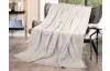 Flanelová deka Cashmere Dots 150x200 cm, písková