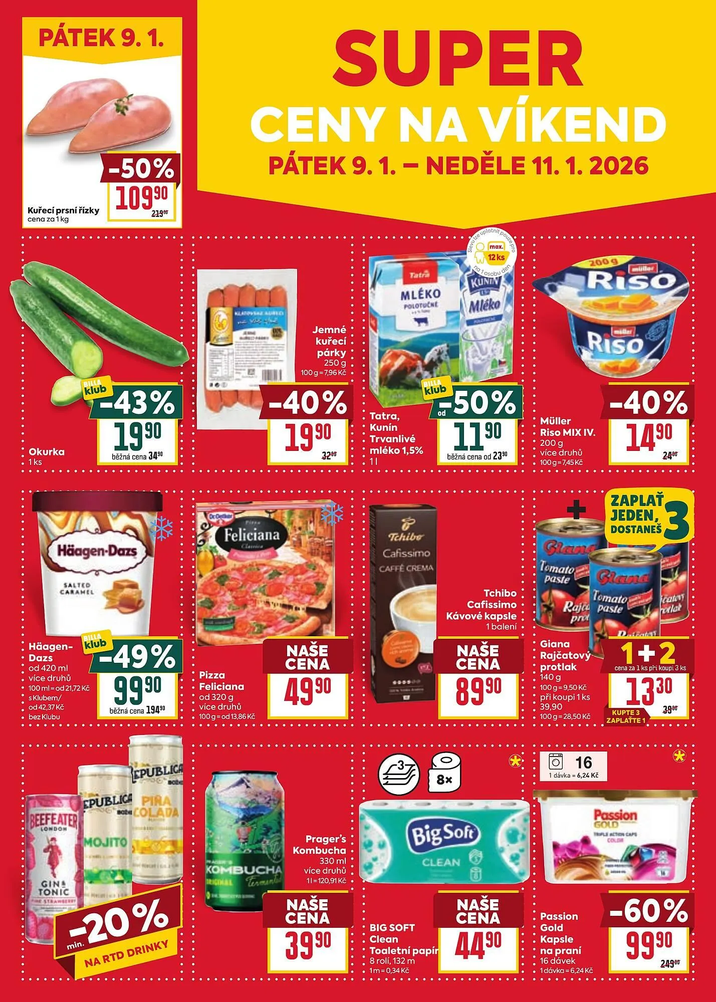 Billa leták - 7. ledna 13. ledna 2026 - Page 33