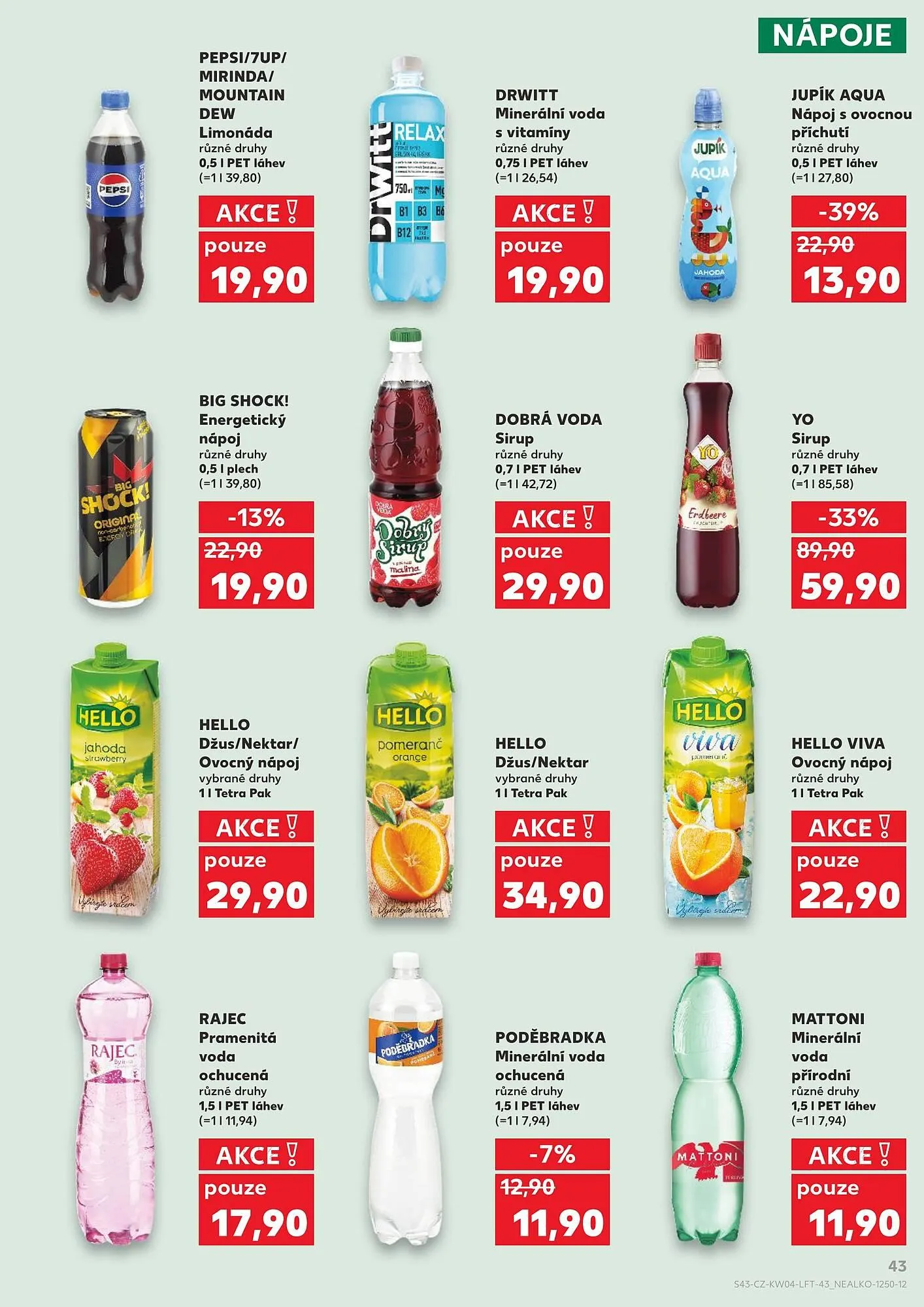 Kaufland leták - 21. ledna 27. ledna 2026 - Page 43