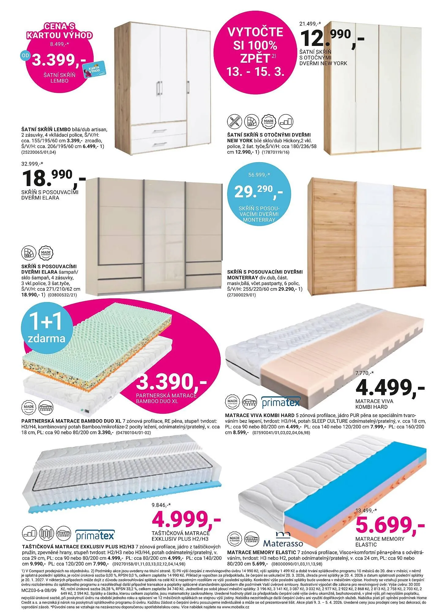Möbelix leták - 9. března 5. dubna 2026 - Page 8