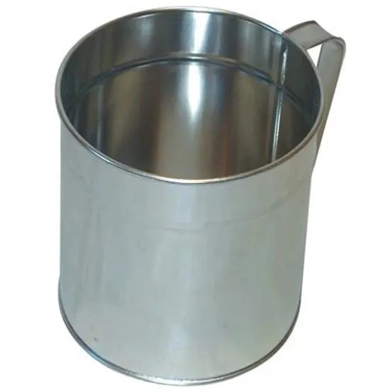 Hrnek pocínovaný, objem 750 ml