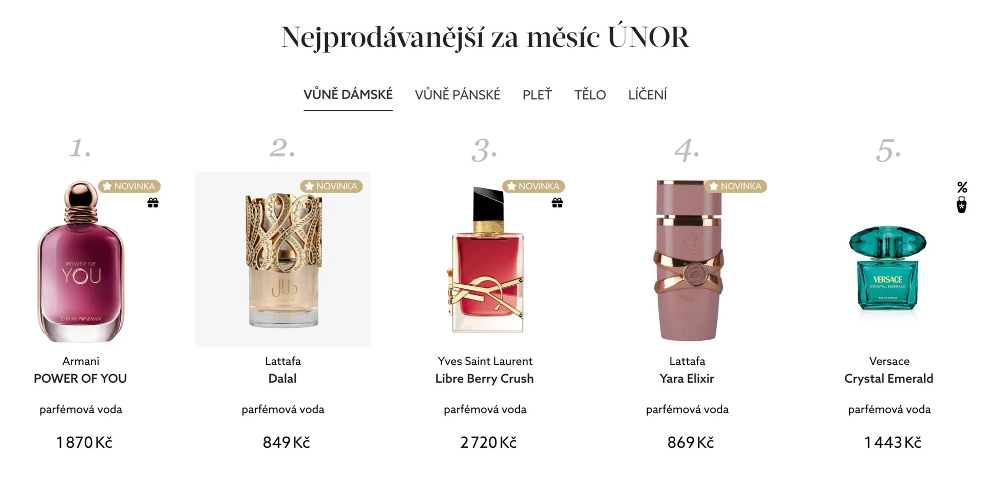 Fann Parfumerie leták - 25. března 7. dubna 2026 - Page 1