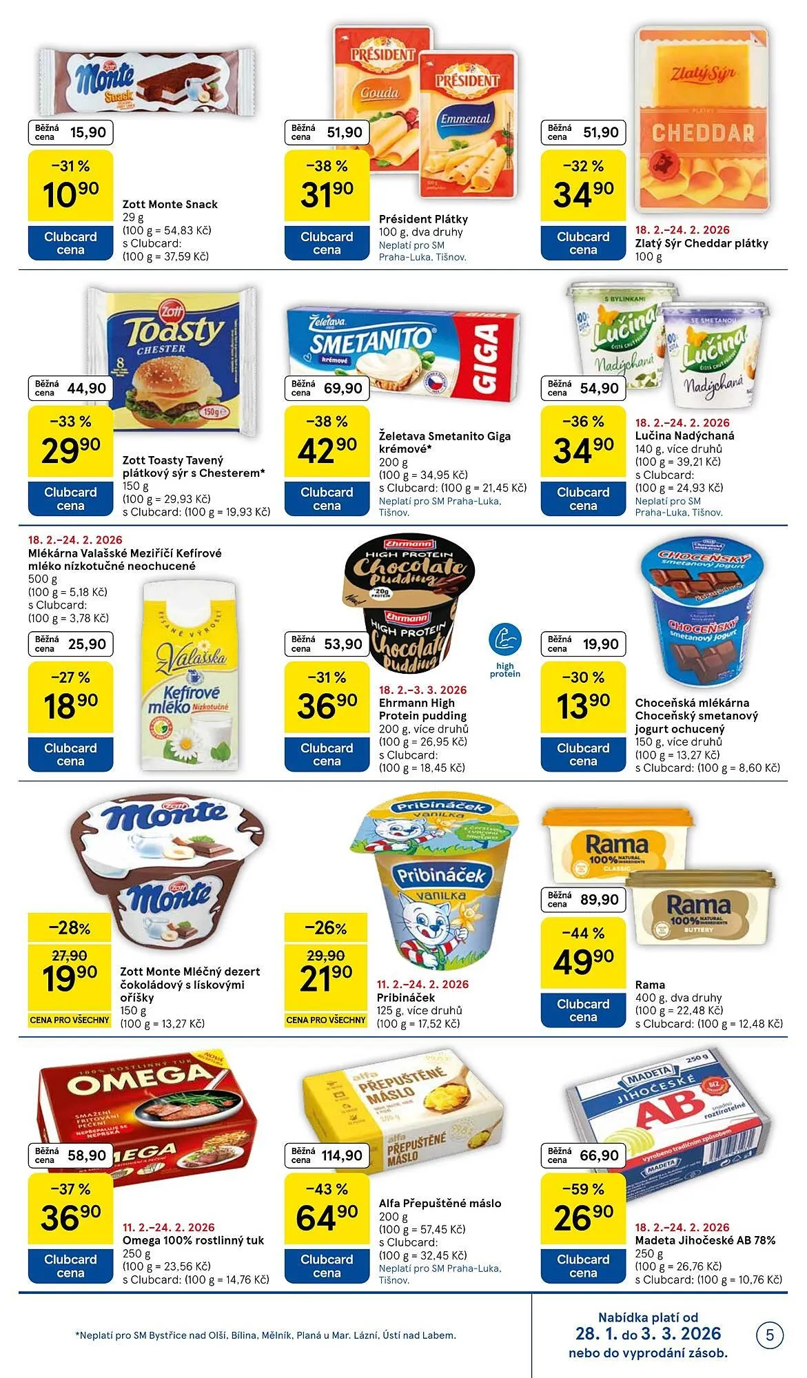 Tesco leták - 18. února 24. února 2026 - Page 5