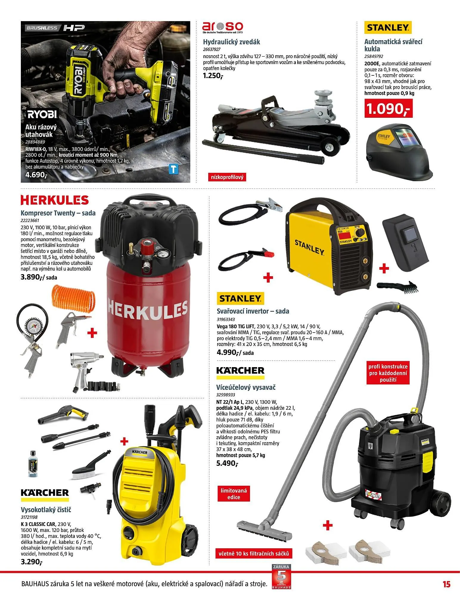 Bauhaus leták - 3. října 30. října 2025 - Page 15