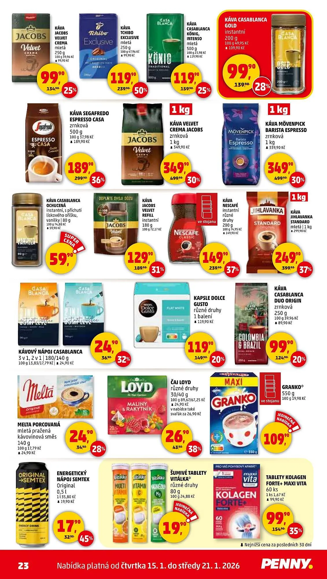 Penny Market leták - 15. ledna 21. ledna 2026 - Page 23