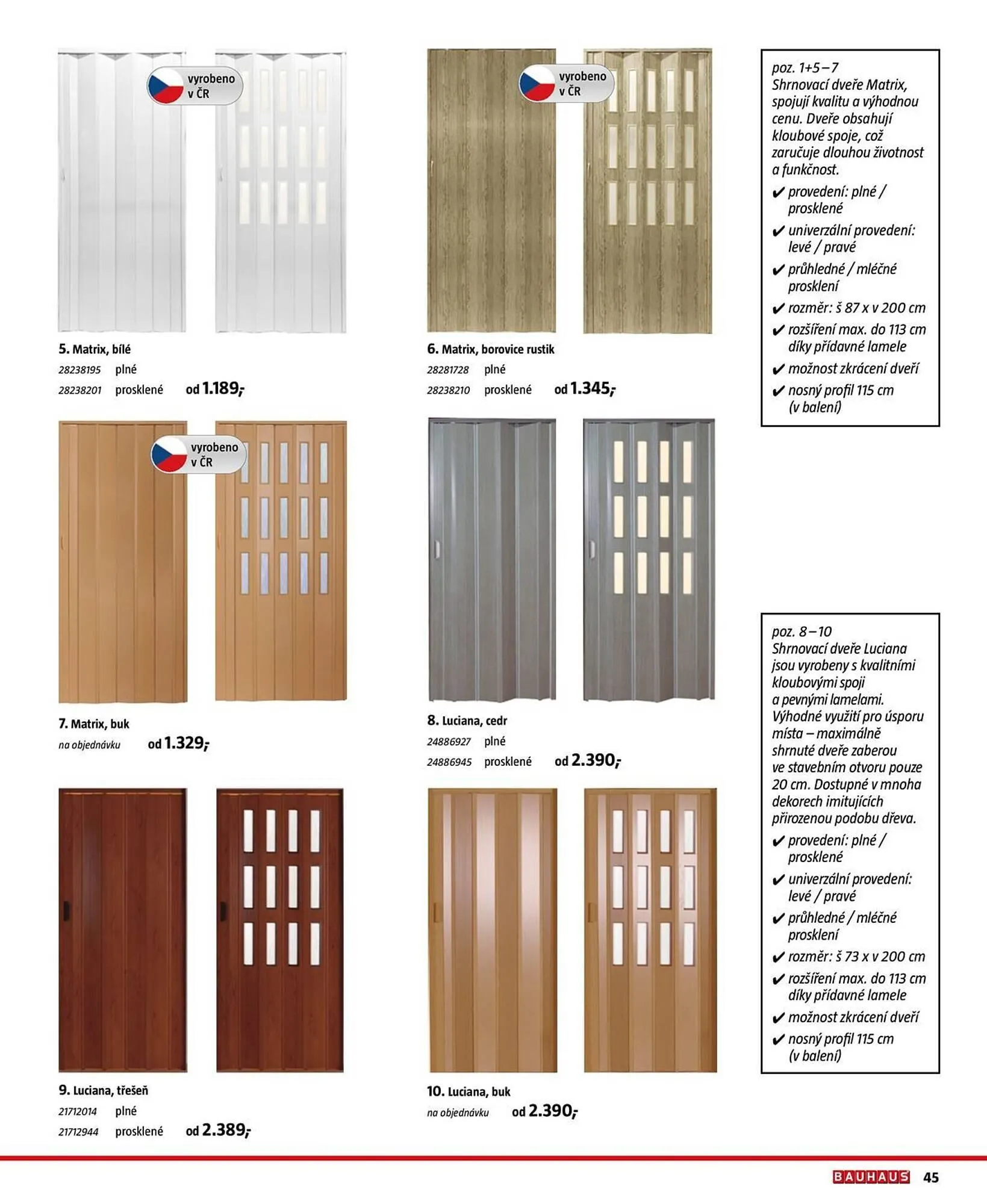 Bauhaus leták - 14. srpna 31. prosince 2025 - Page 45