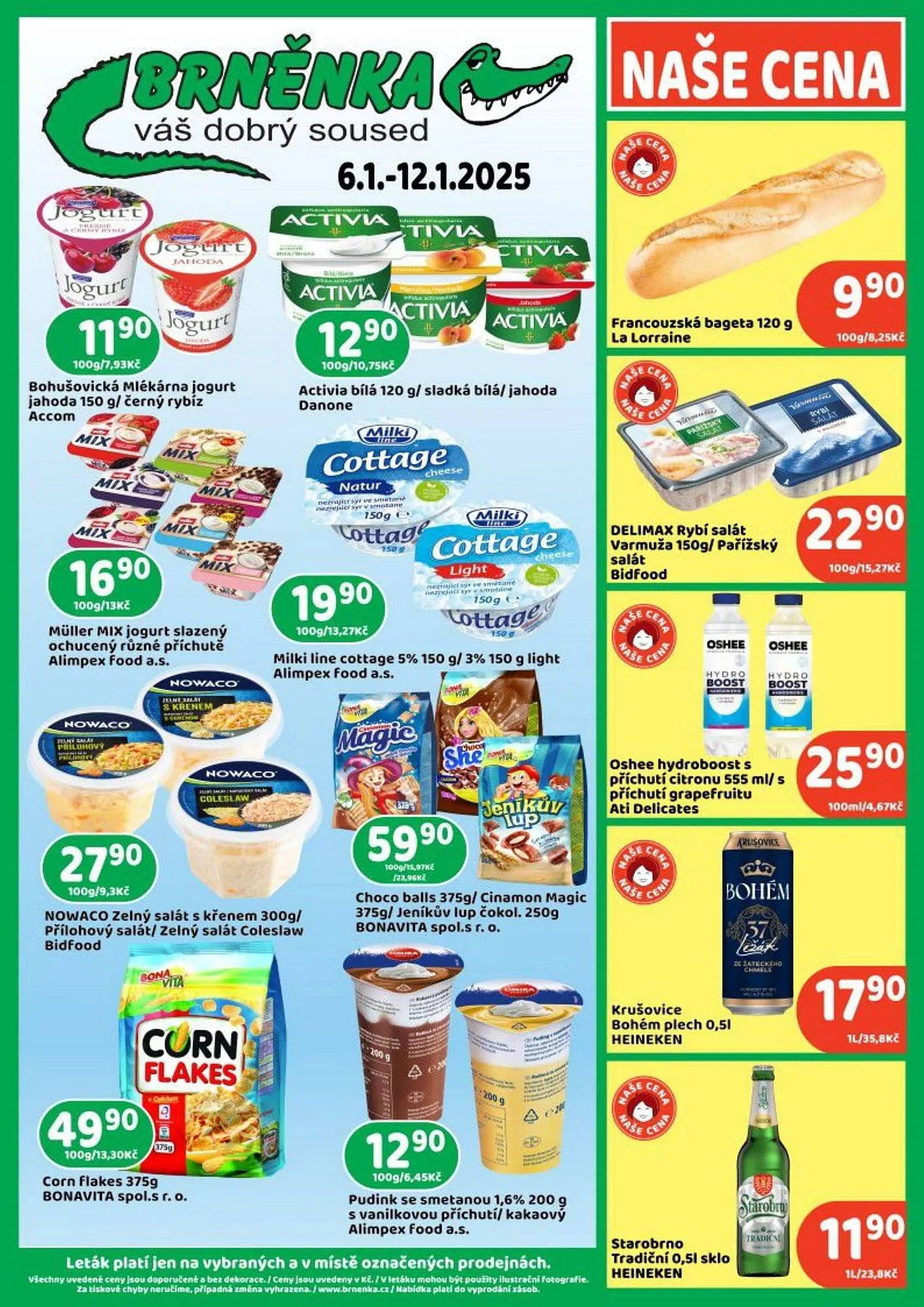 Brněnka leták - 6. ledna 12. ledna 2025 - Page 1