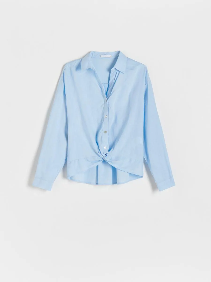 Košile s vysokým podílem viskózy