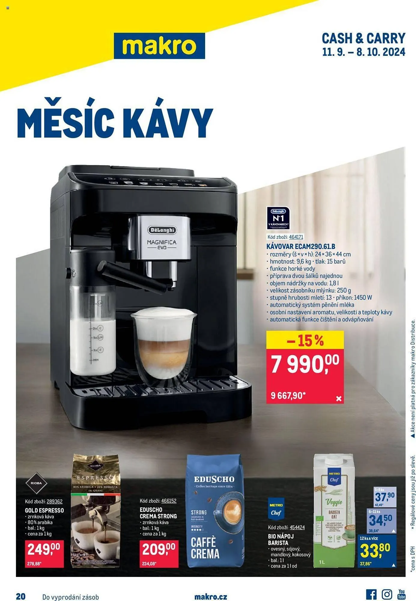 Makro leták - 11. září 8. října 2024 - Page 1