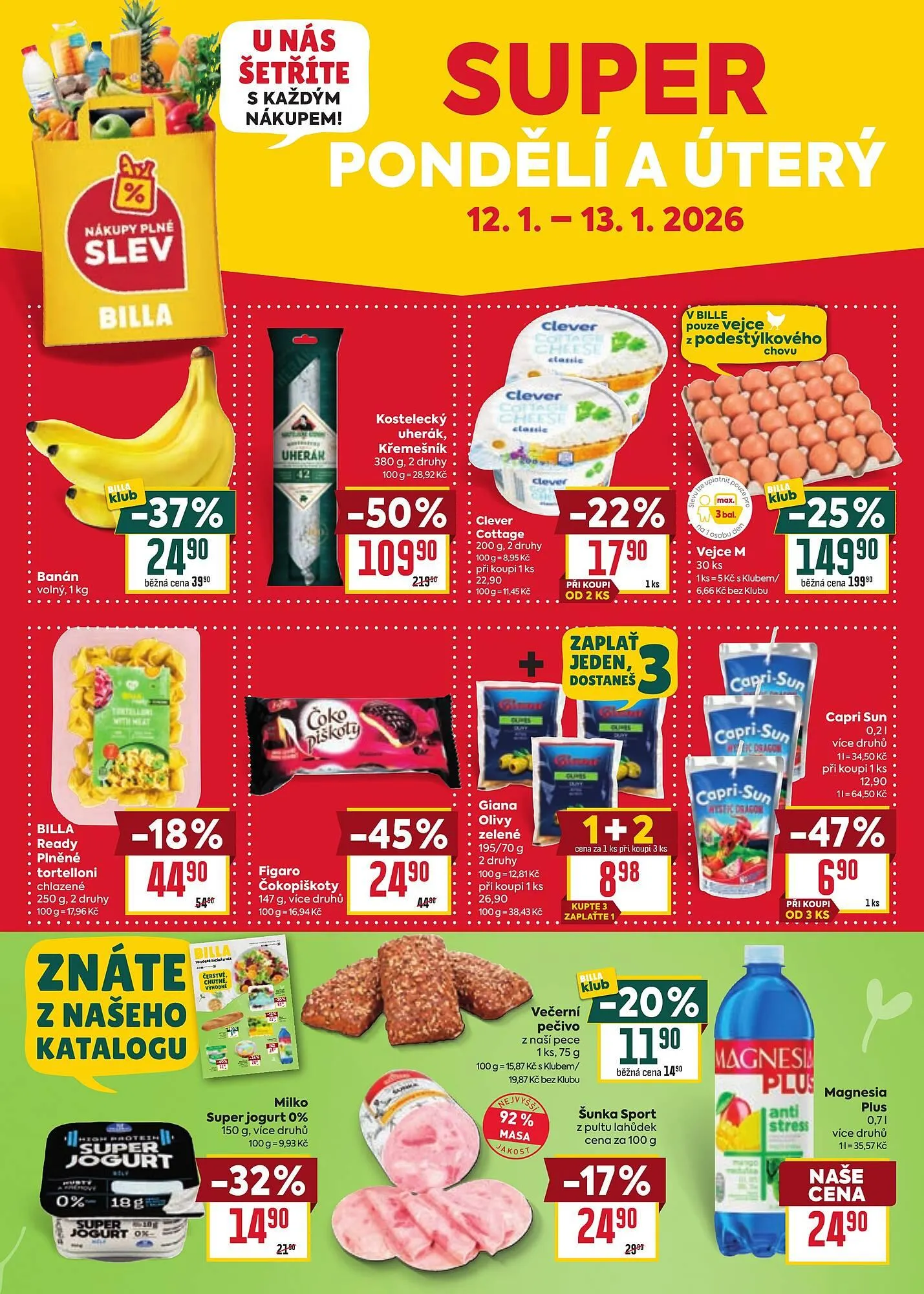 Billa leták - 7. ledna 13. ledna 2026 - Page 34