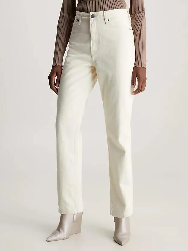 High Rise Tapered Jeans