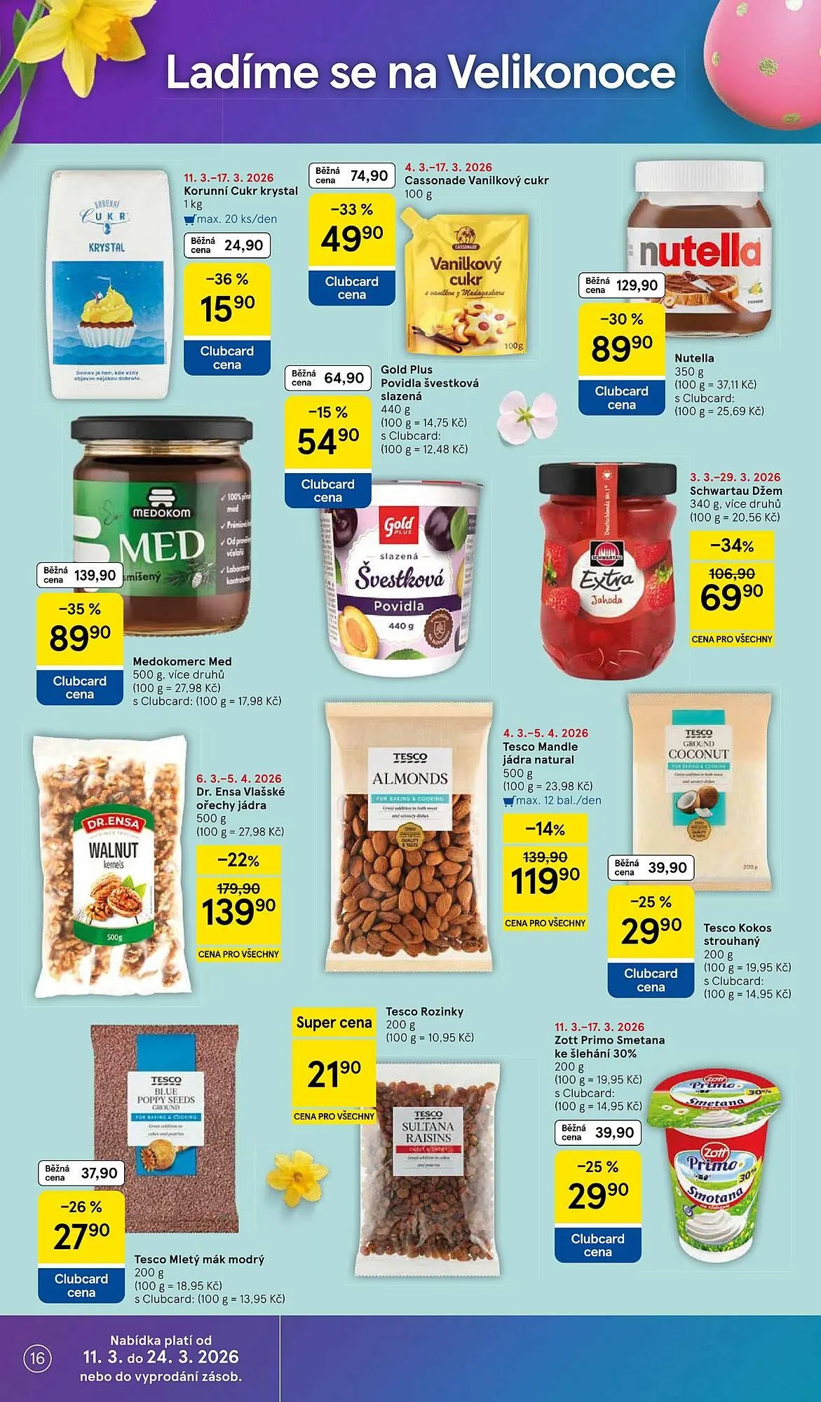 Tesco leták - 11. března 17. března 2026 - Page 16