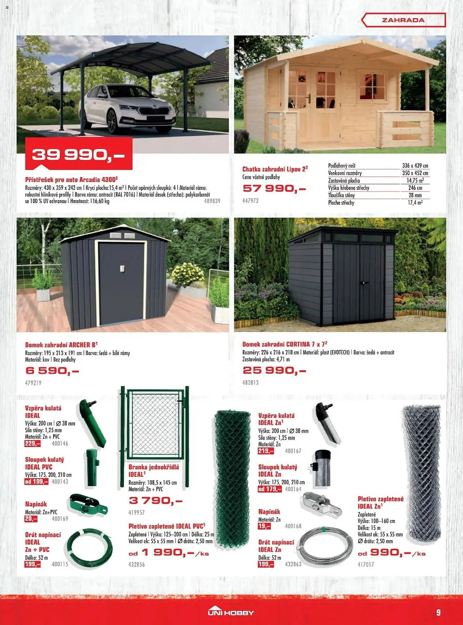 Uni Hobby leták - 2. dubna 26. dubna 2026 - Page 9