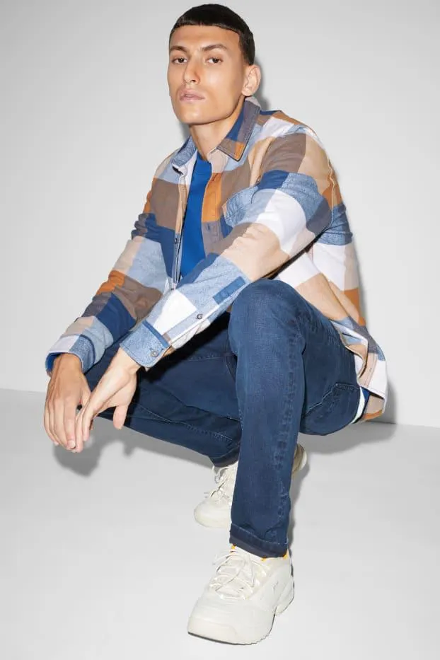 Košile - regular fit - kent - kostkovaná