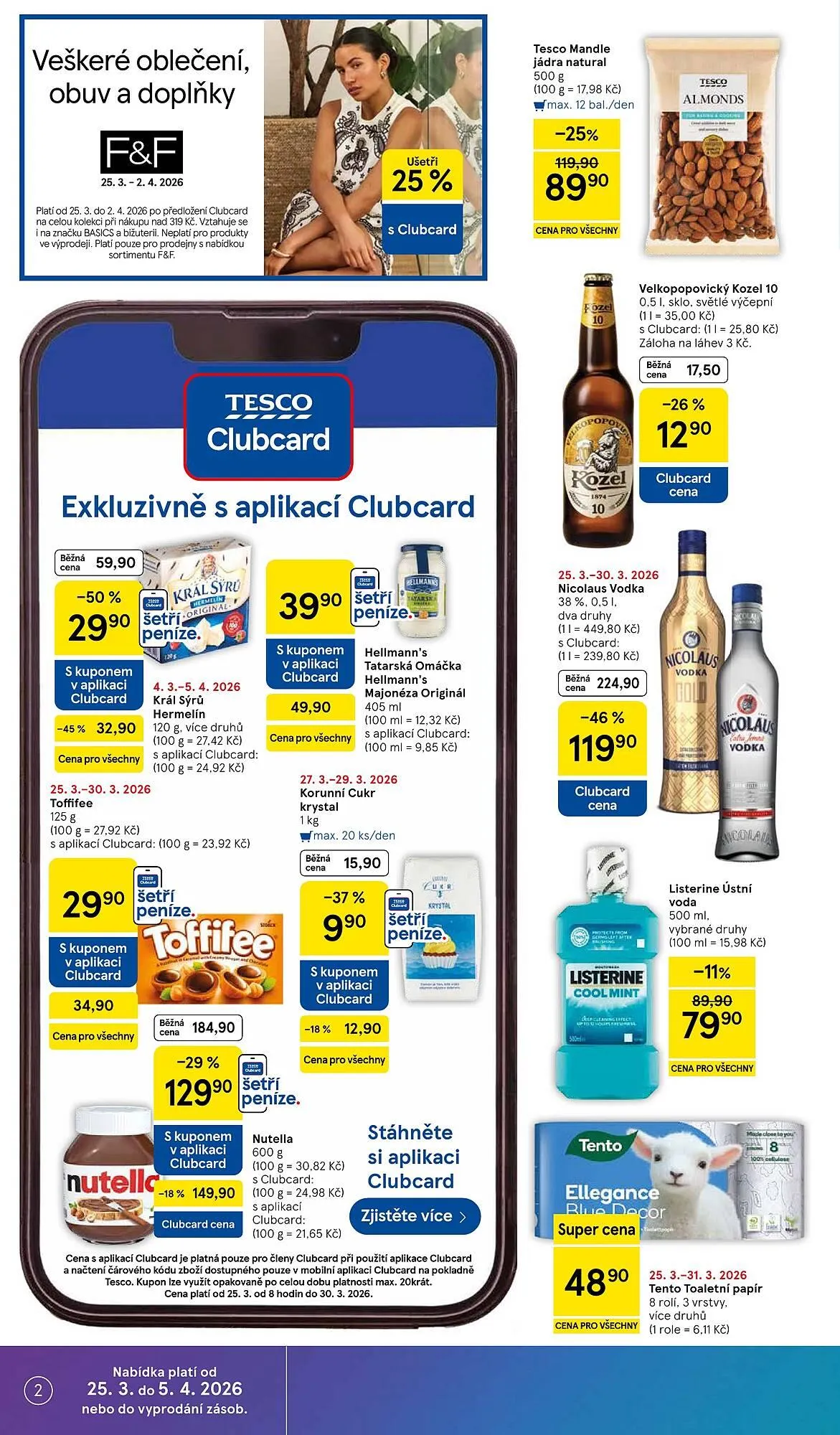 Tesco leták - 25. března 30. března 2026 - Page 2
