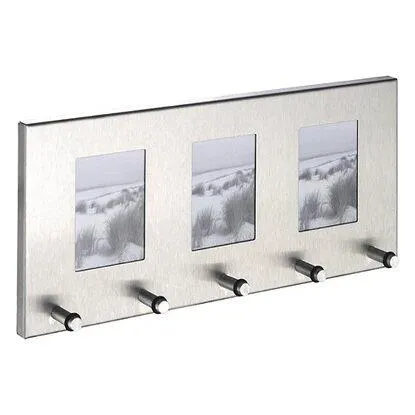 Věšák na klíče s rámem na obrázky 3,8 x 13 x 29 cm