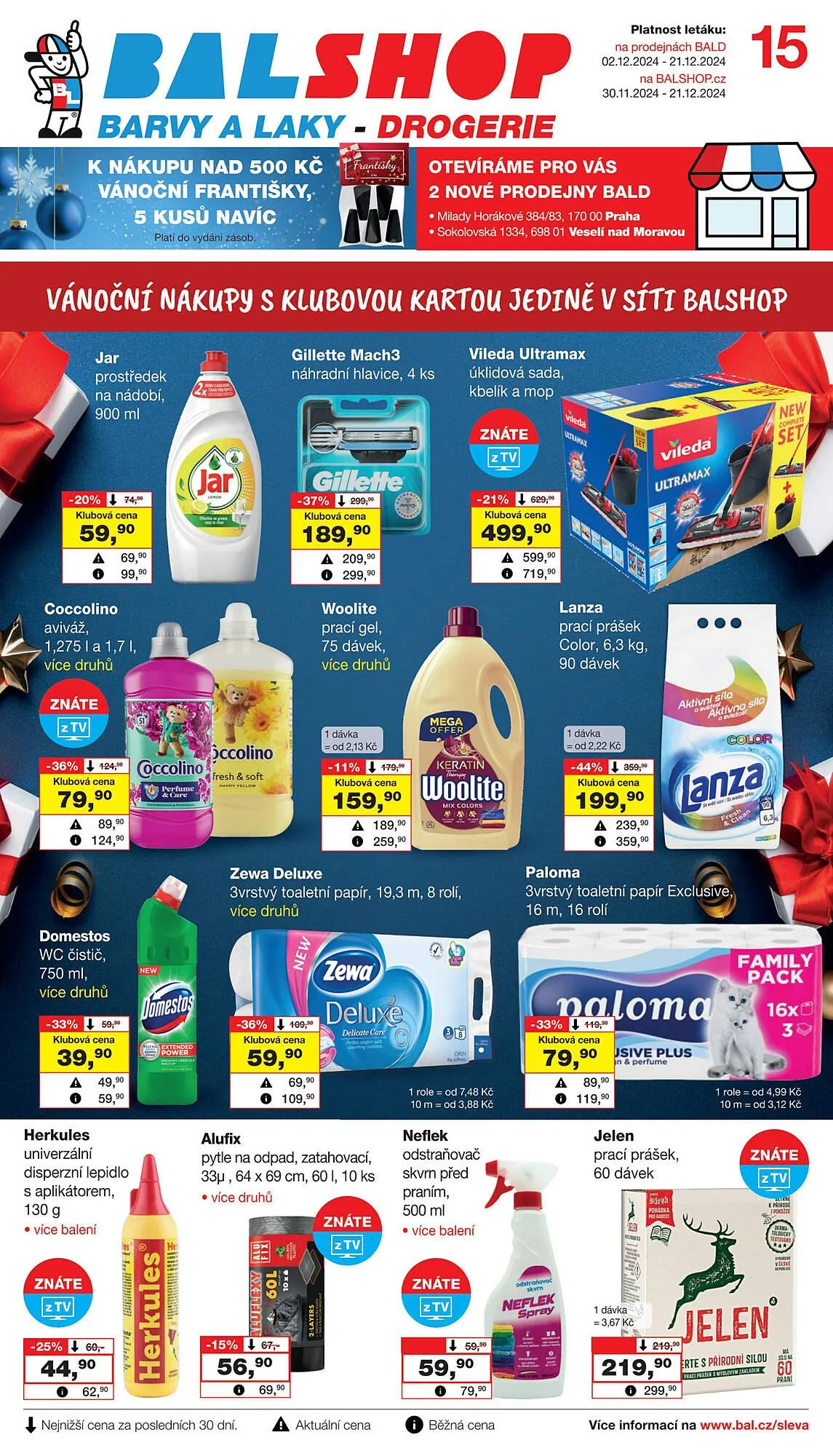 Barvy a laky drogerie leták - 30. listopadu 21. prosince 2024 - Page 1