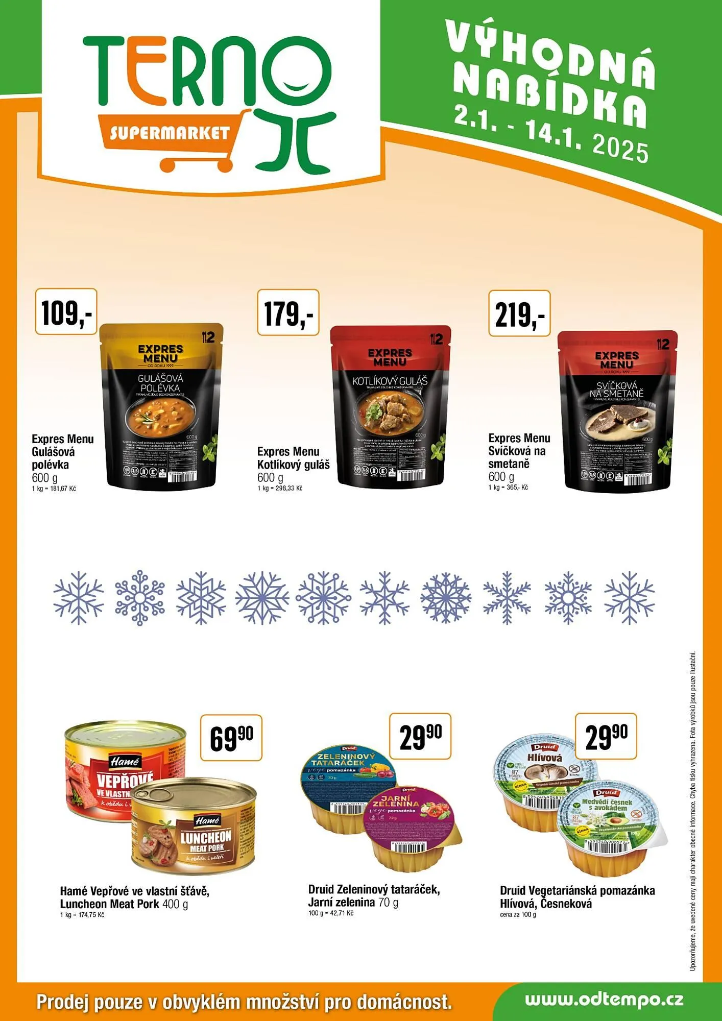 TEMPO leták - 3. ledna 14. ledna 2025 - Page 14