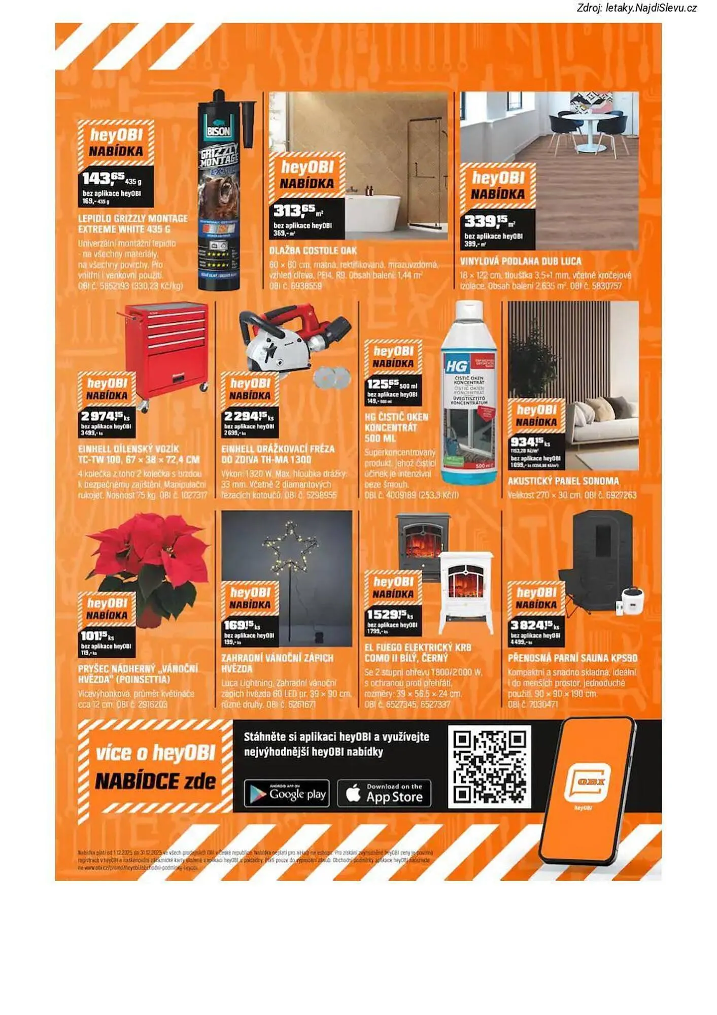 OBI leták - 1. prosince 31. prosince 2025 - Page 11