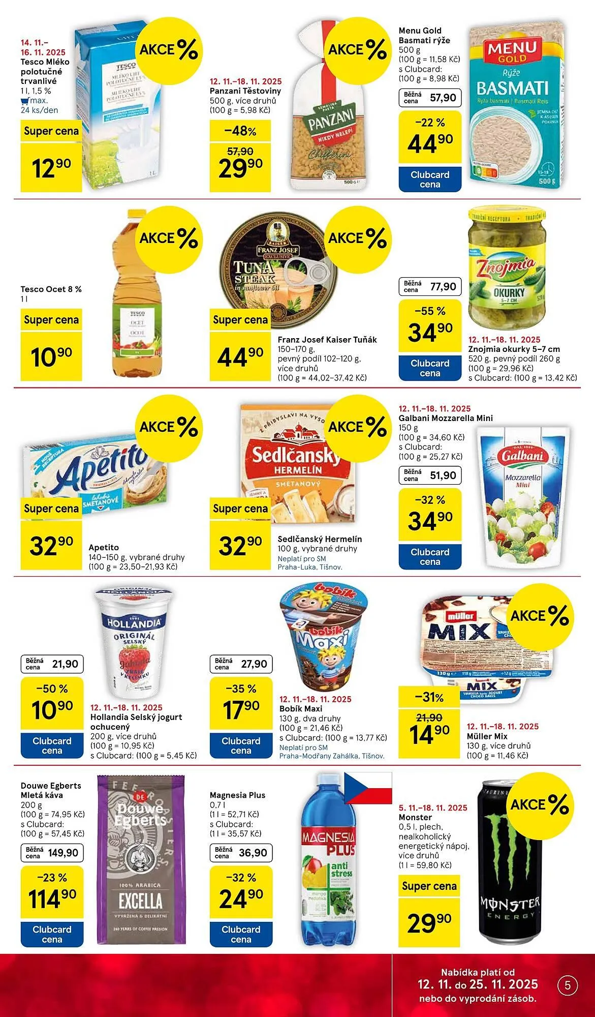 Tesco leták - 12. listopadu 18. listopadu 2025 - Page 5