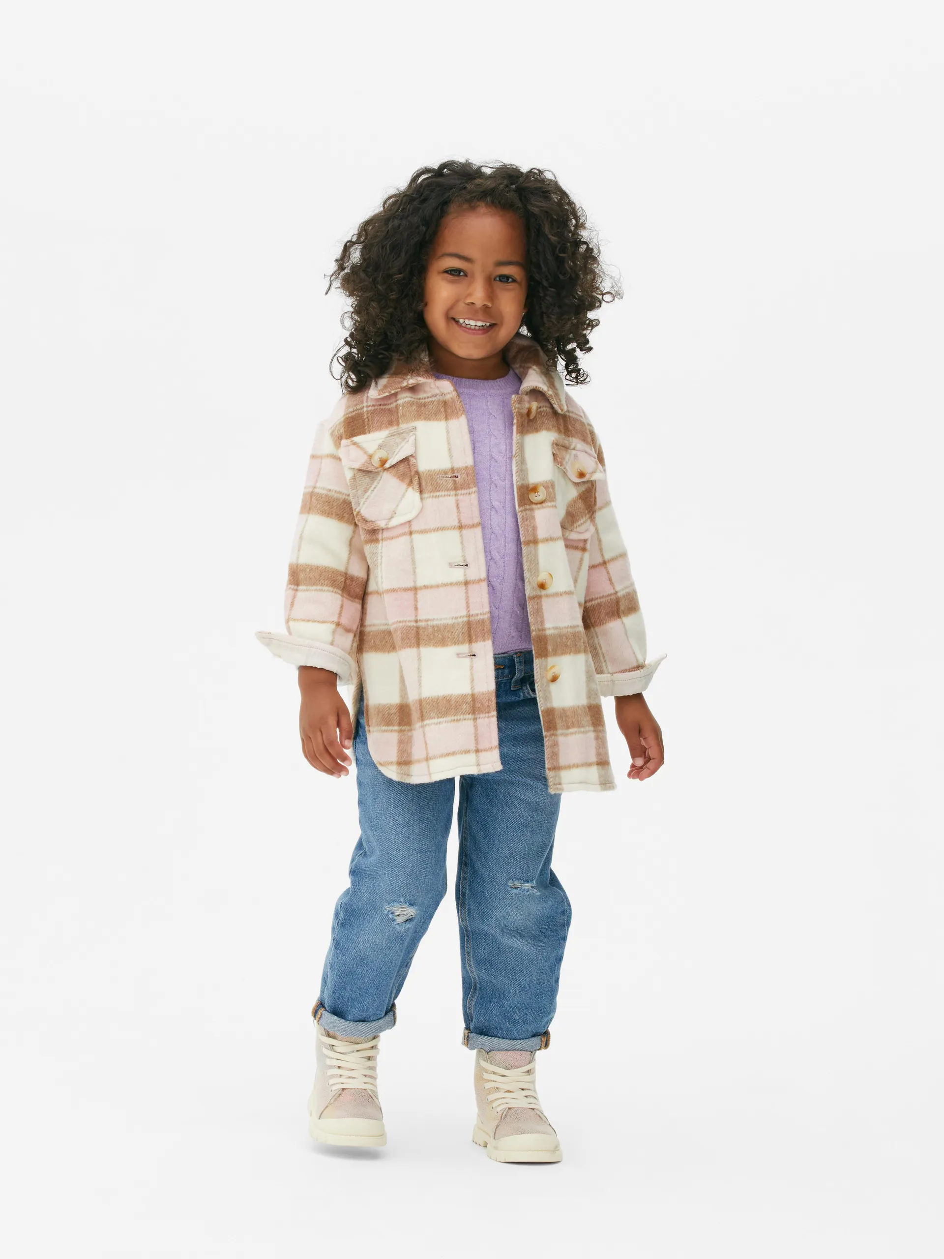 Károvaný česaný shacket