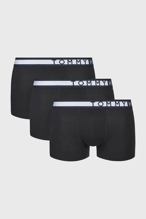 3PACK Boxerky Tommy Hilfiger I - černá